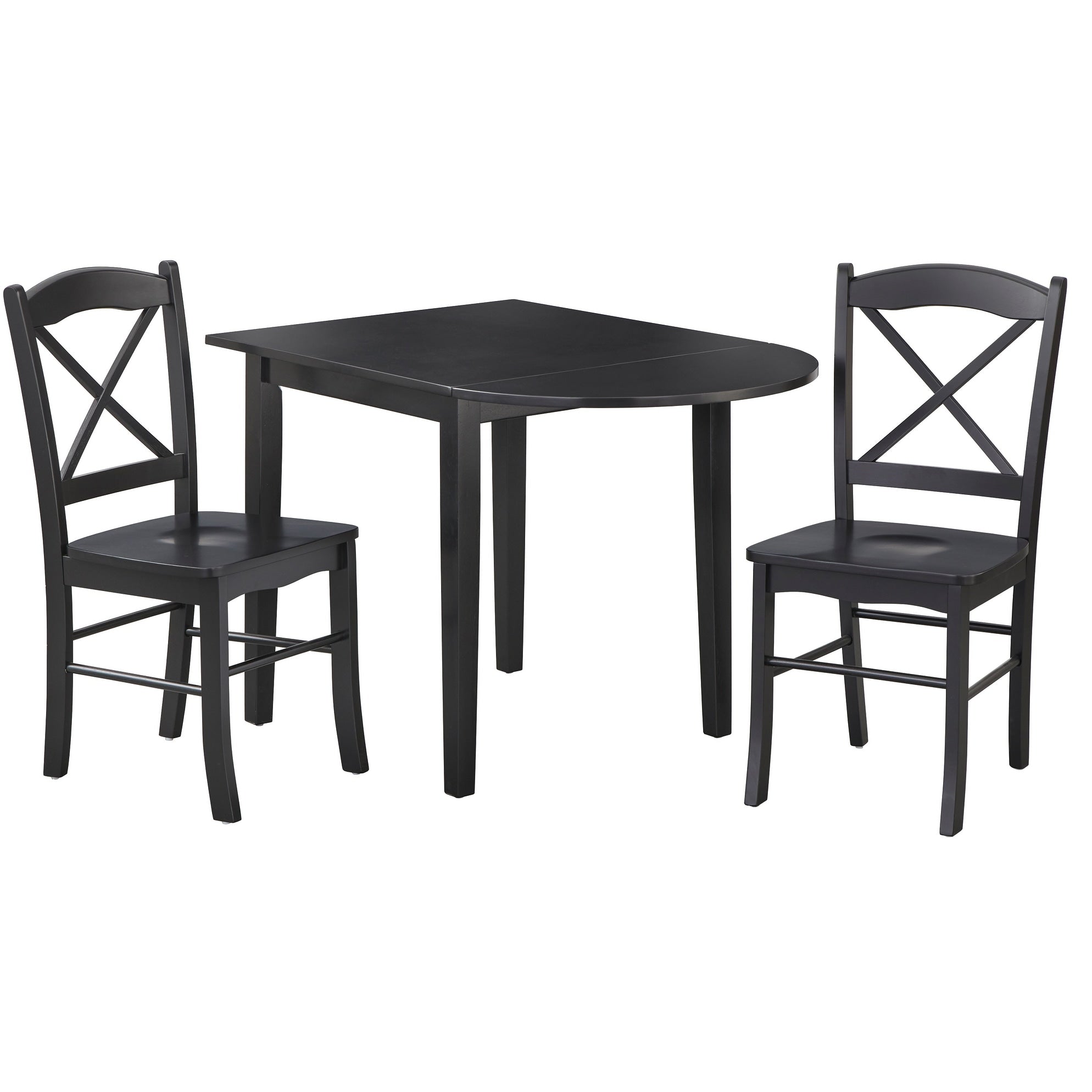 Simple Living Country Cottage Drop Leaf 3-piece Dining Set