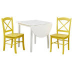 Simple Living Country Cottage Drop Leaf 3-piece Dining Set