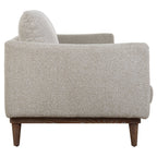 Solid Loveseat Sofa - 83 - Sand Gray