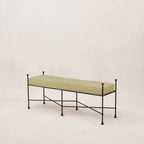 Banc d'extérieur Provence - Rayé olive