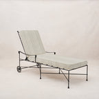 Chaise longue d'extérieur Provence - Rayures brumeuses
