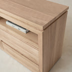 Commode Sofita en bois - Chêne blanc